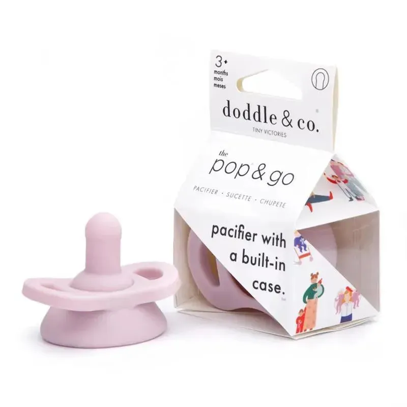 Doddle & Co - Pop & Go Pacifiers, Lilac