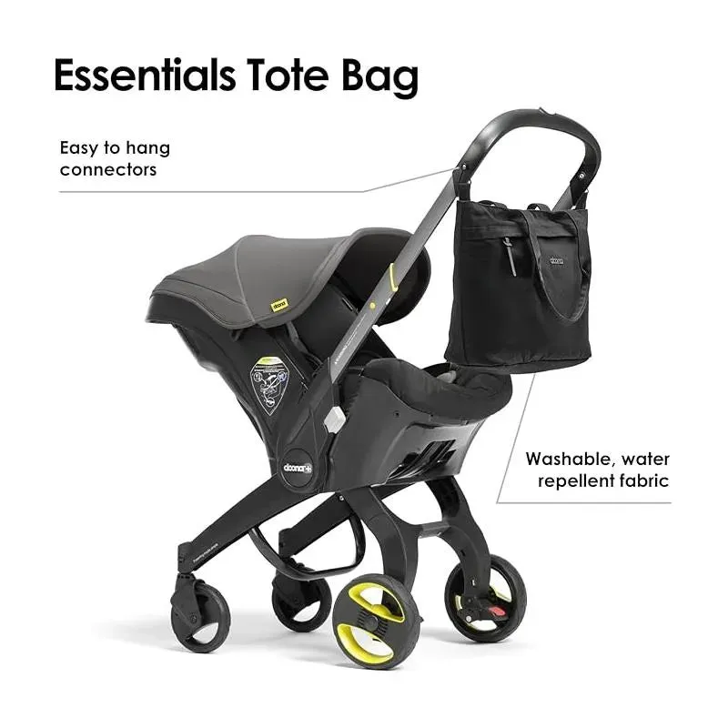 Doona - Essentials Diaper Tote Bag, Nitro Black - Image 6