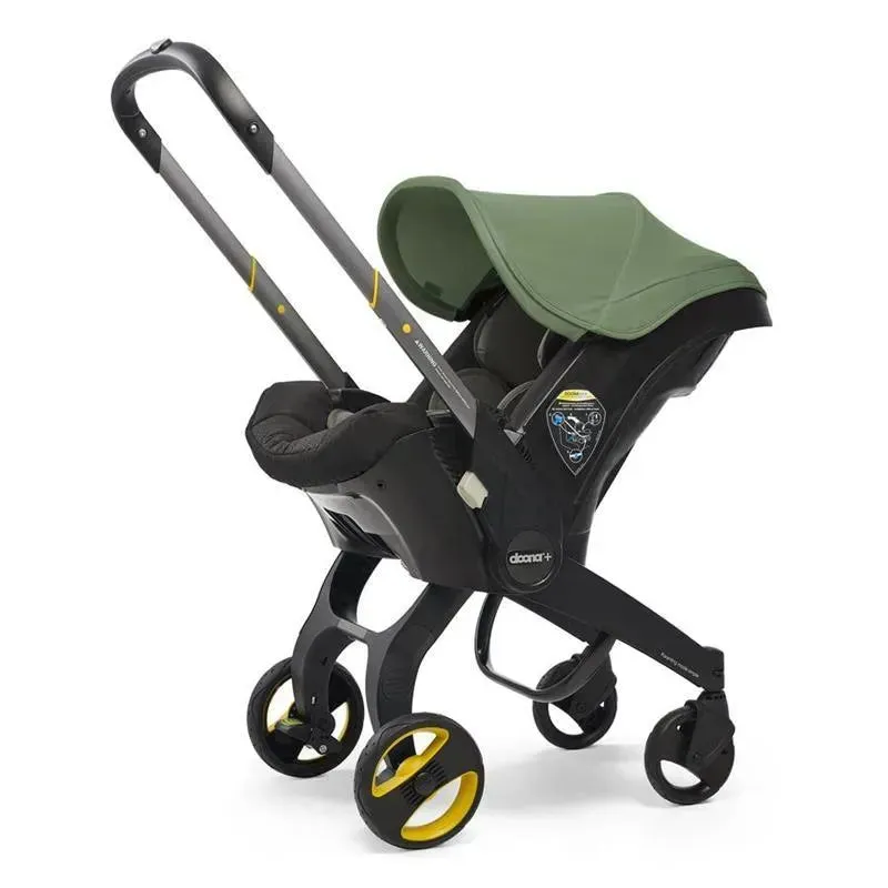 Doona - Infant Car Seat With Base & Stroller, Desert Green - Image 4