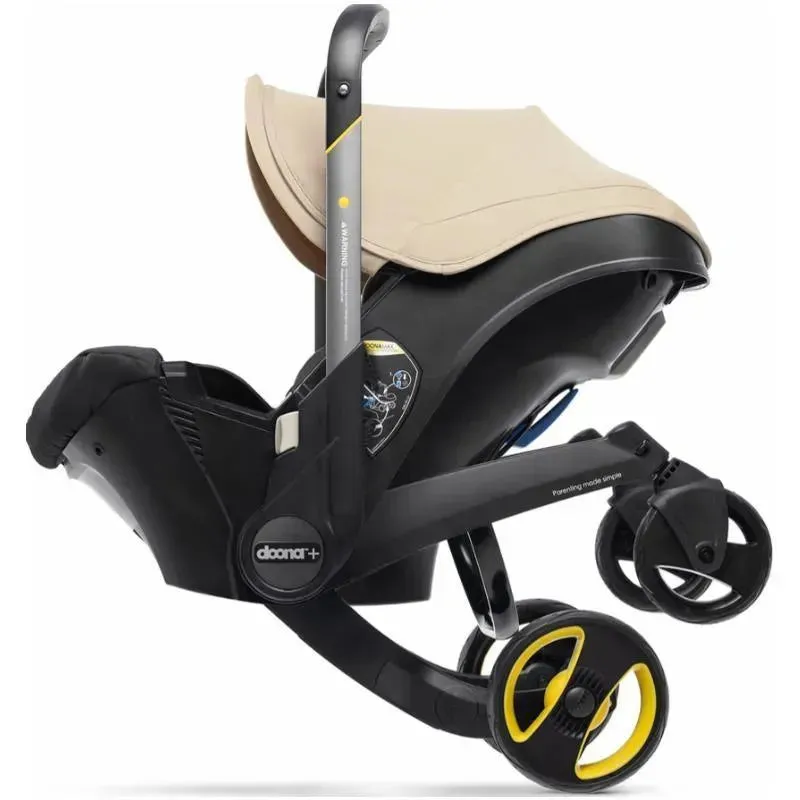 Doona+ Infant Car Seat & Stroller, Sahara Sand - Image 3