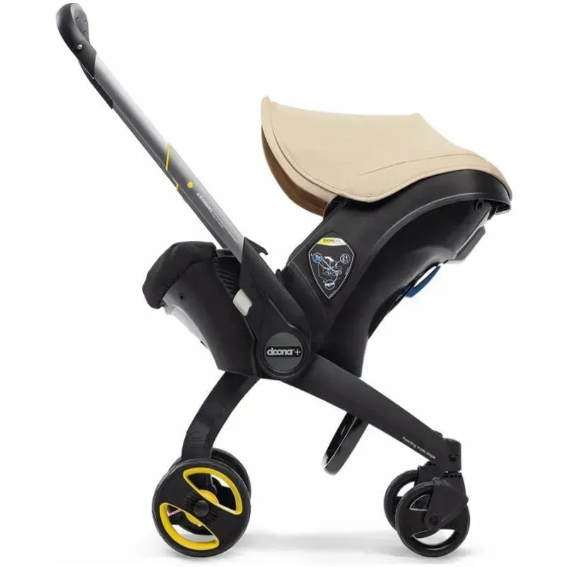 Doona+ Infant Car Seat & Stroller, Sahara Sand - Image 6