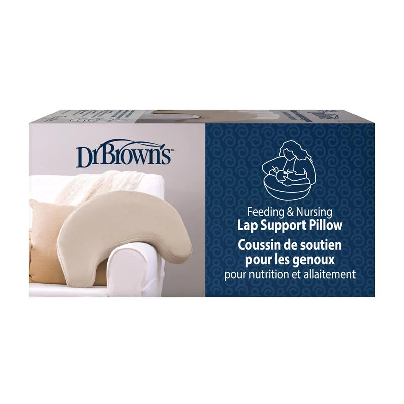 Dr. Brown Feeding & Nursing Lap Support Pillow, Light Gray - Image 8