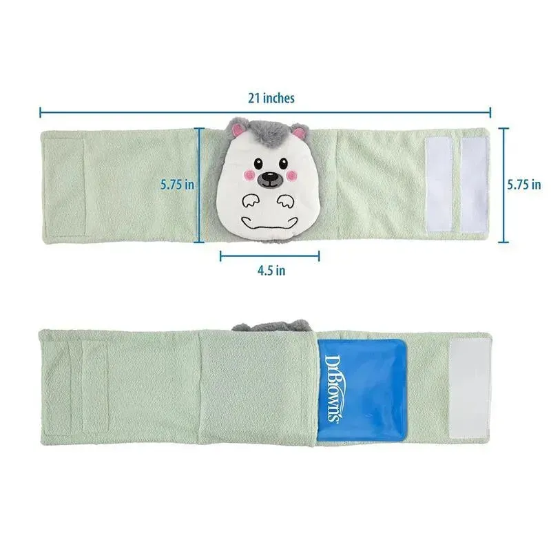 Dr Brown - Infant Gripebelt for Colic Relief, Heated Tummy Wrap, Hedgehog, 0-3m - Image 5