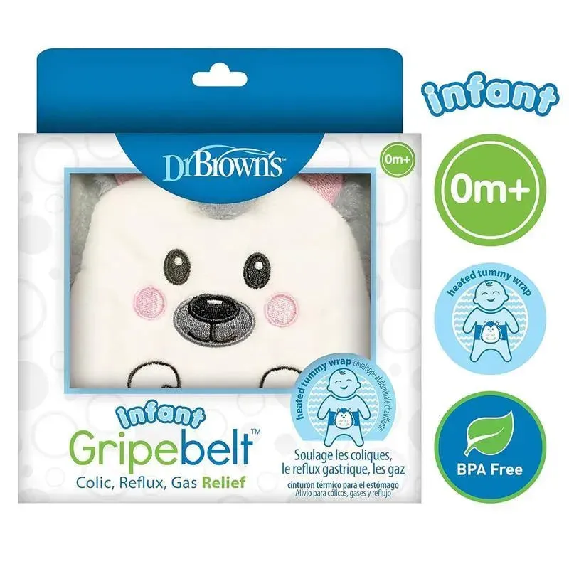 Dr Brown - Infant Gripebelt for Colic Relief, Heated Tummy Wrap, Hedgehog, 0-3m - Image 7
