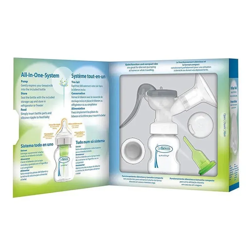 Dr. Brown - Manual Breast Pump with Softshape Silicone Shield - Image 6