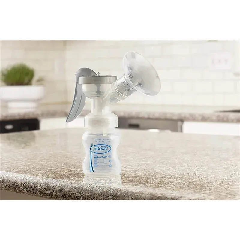 Dr. Brown - Manual Breast Pump with Softshape Silicone Shield - Image 7