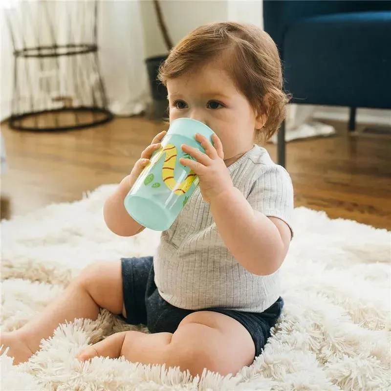 Dr Brown - Milestones Cheers 360 Transition Sippy Cup, Turquoise Snake, 10 oz - Image 10