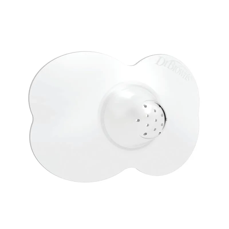 Dr. Brown - Nipple Shields 2-Pack With Sterilizer Case, Size 2 - Image 2