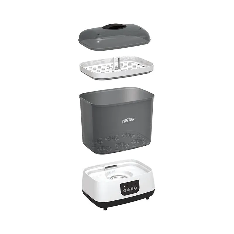Dr. Brown - Sterilizer And Dryer W/ Air Filter (Plus Extra Filter), Gray - Image 2