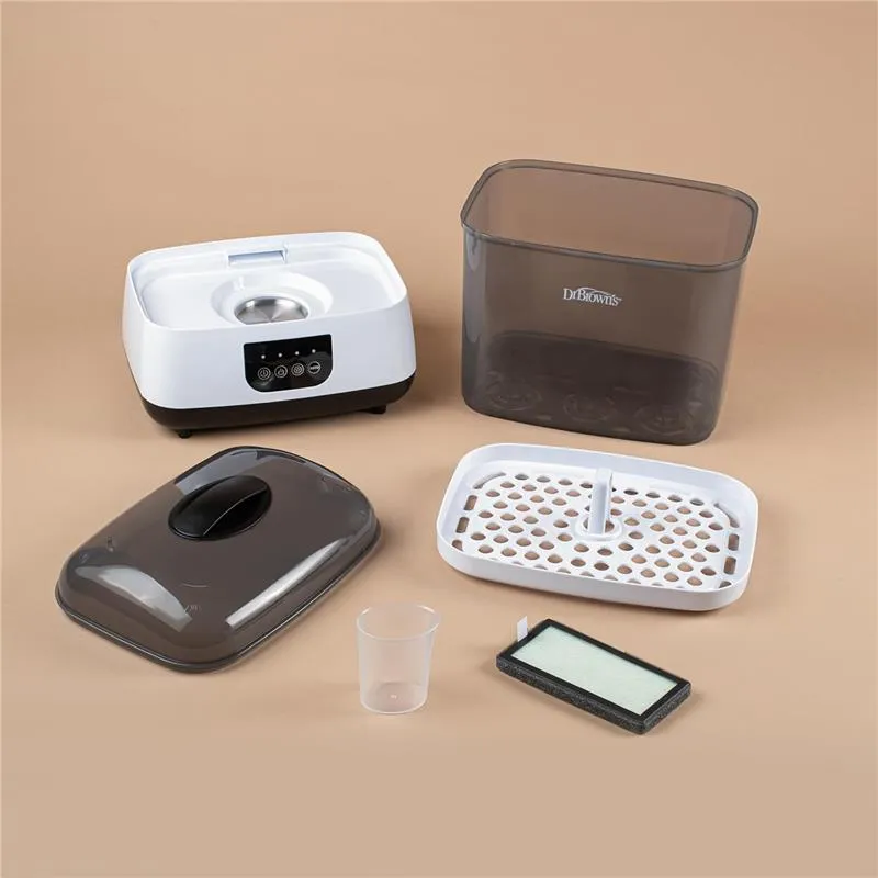 Dr. Brown - Sterilizer And Dryer W/ Air Filter (Plus Extra Filter), Gray - Image 4