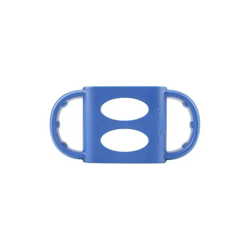 Dr. Brown's 100% Silicone Standard-Neck Baby Bottle Handle, Blue