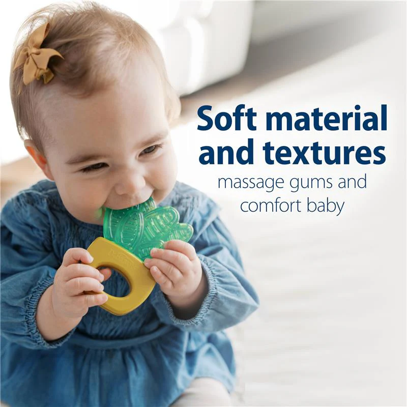 Dr. Brown's 2Pk AquaCool Water-Filled Teether, Green Cactus, BPA Free, 3M+ - Image 4