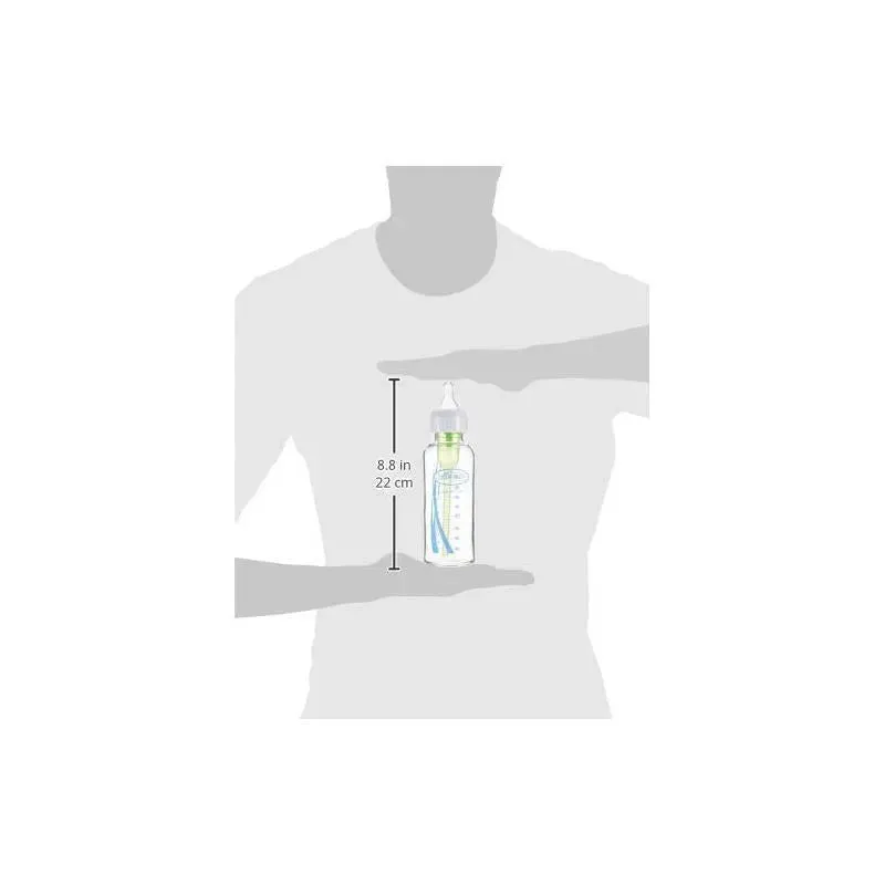 Dr. Brown's - 8Oz Options+ Glass Narrow Baby Bottle, 1Pk - Image 5