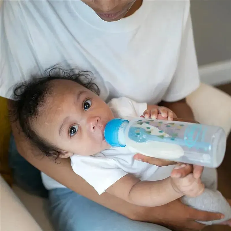 Dr. Brown's - 8 Oz/ 250 Ml Options+ Narrow Anti-Colic Baby Bottle, Blue Nature, 4-Pack - Image 7