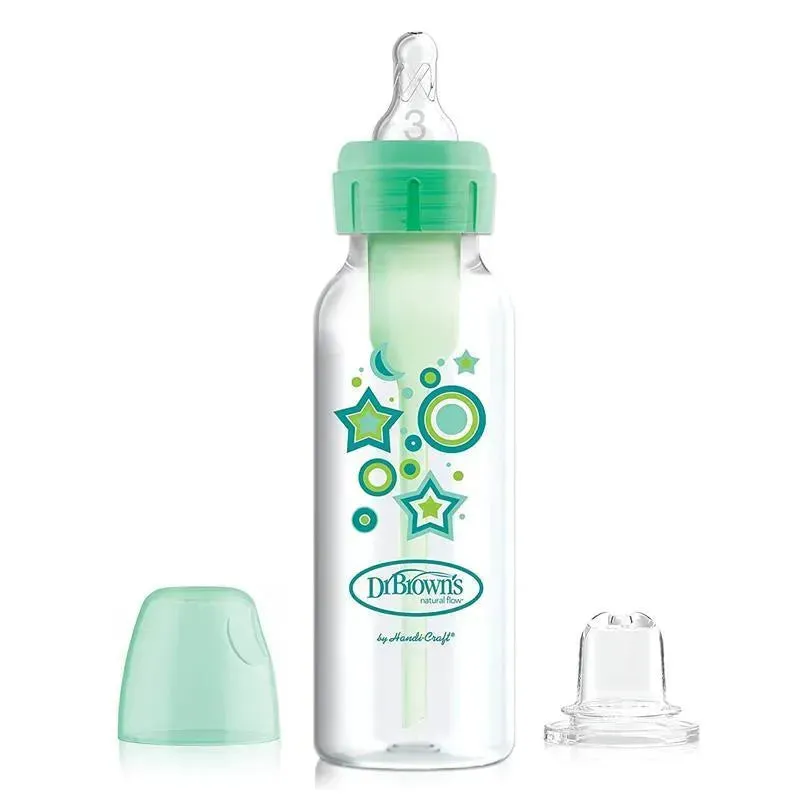 Dr. Brown's - 8 Oz Options+ Pp Narrow Bottle To Sippy, Green - Image 4