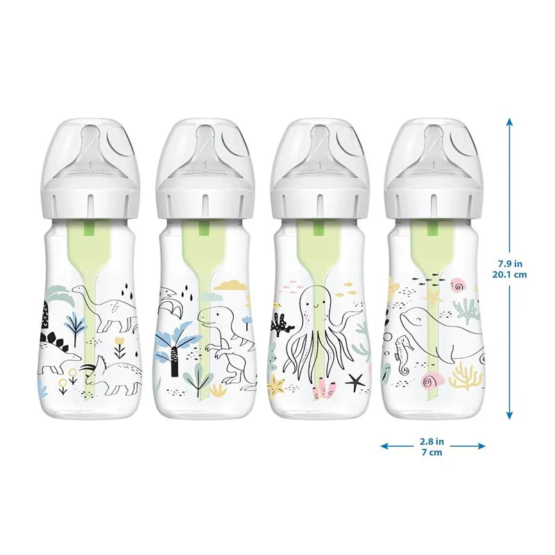 Dr. Brown's - 9Oz/270Ml Options+ Wide-Neck Designer Bottles, Ocean Designs, 2-Pack - Image 11
