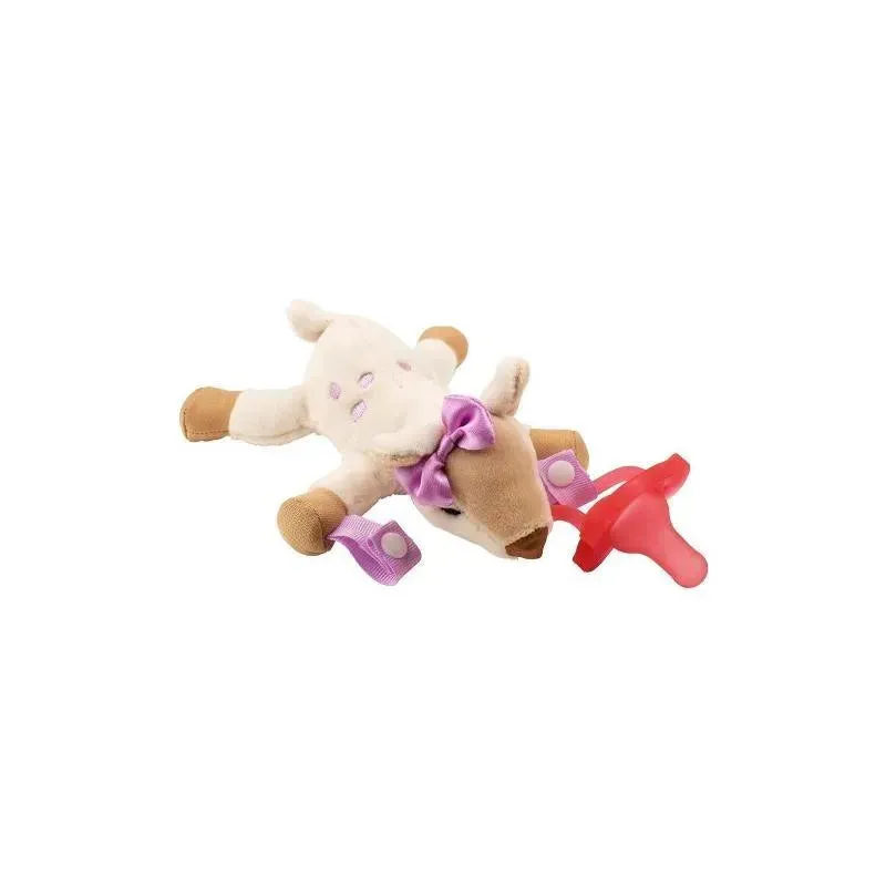 Dr. Brown's - Deer Lovey with Pink One-Piece Pacifier - Image 2