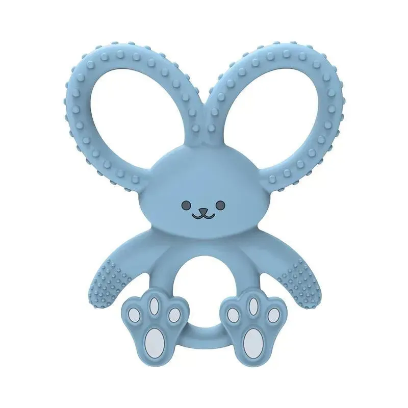 Dr. Brown's - Flexees Bunny Silicone Teether, Blue