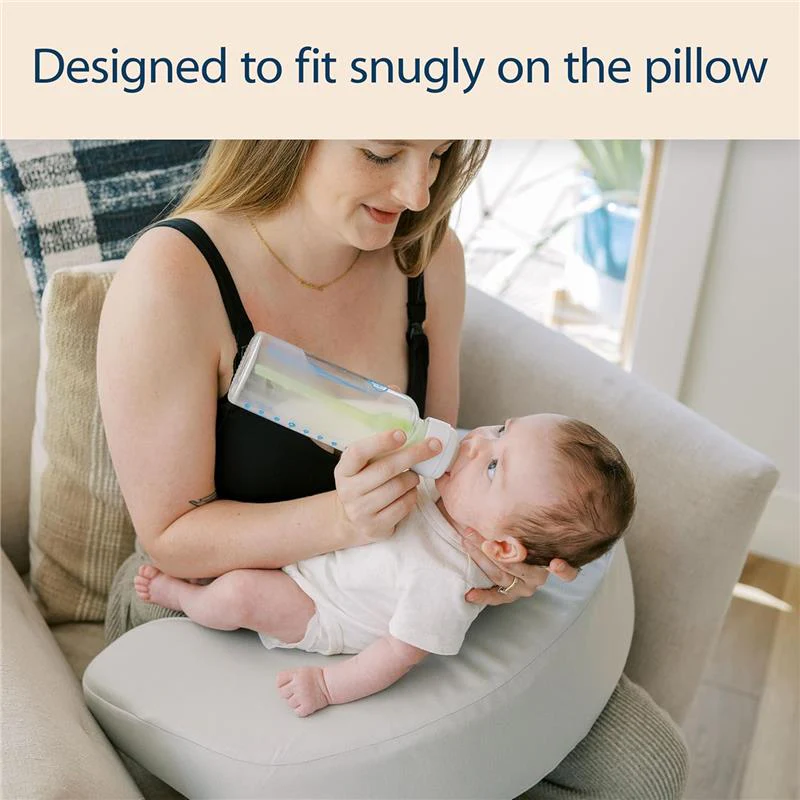 Dr. Brown's Lap Support Pillow Cover, Light Gray - Image 4
