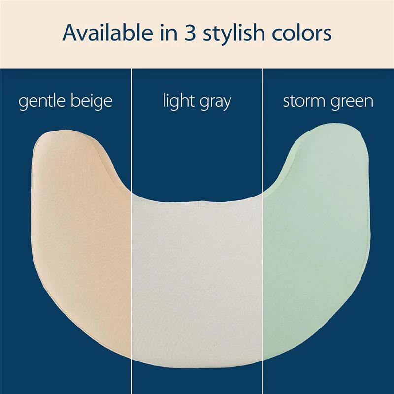 Dr. Brown's Lap Support Pillow Cover, Light Gray - Image 8