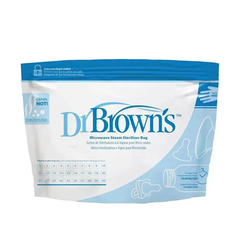 Dr. Browns - 5Pk Microwave Steam Sterilizer Bags for Baby Bottles - Image 7