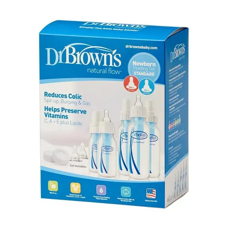 Dr. Brown's - Natural Flow Bottle Newborn Feeding Set - Image 2