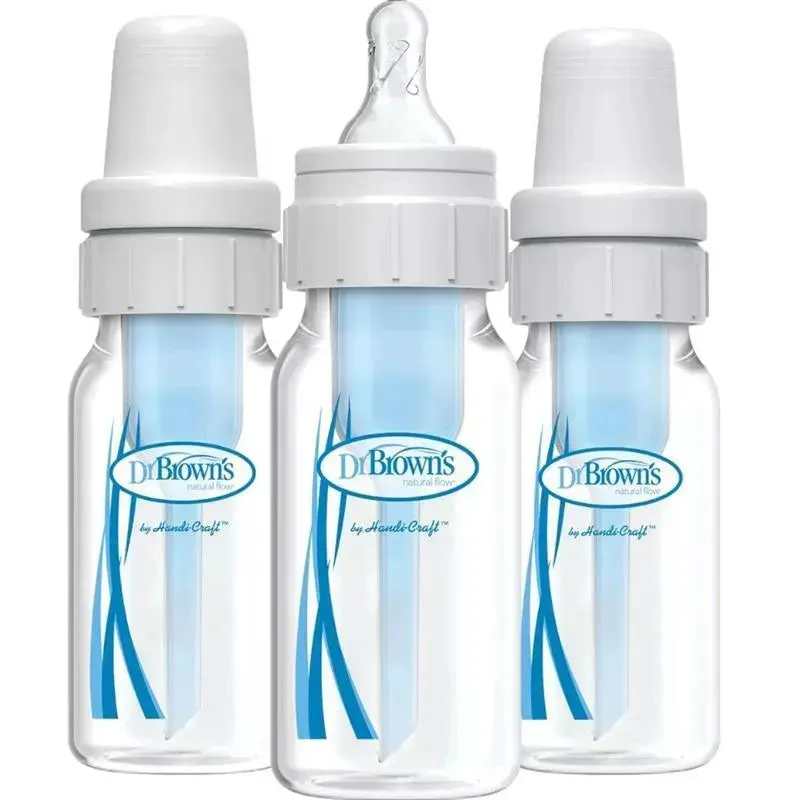 Dr. Brown's - 3Pk Natural Flow Standard Polypropylene Bottle, 4Oz
