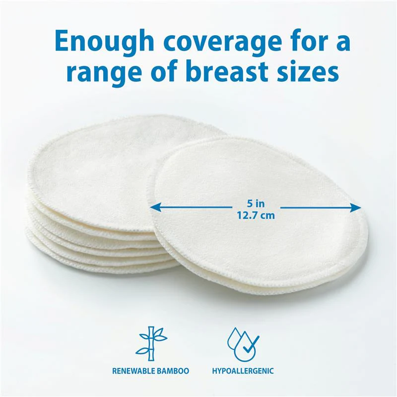Dr. Brown's Reusable Breast Pads for Breastfeeding, 8 Count - Image 7