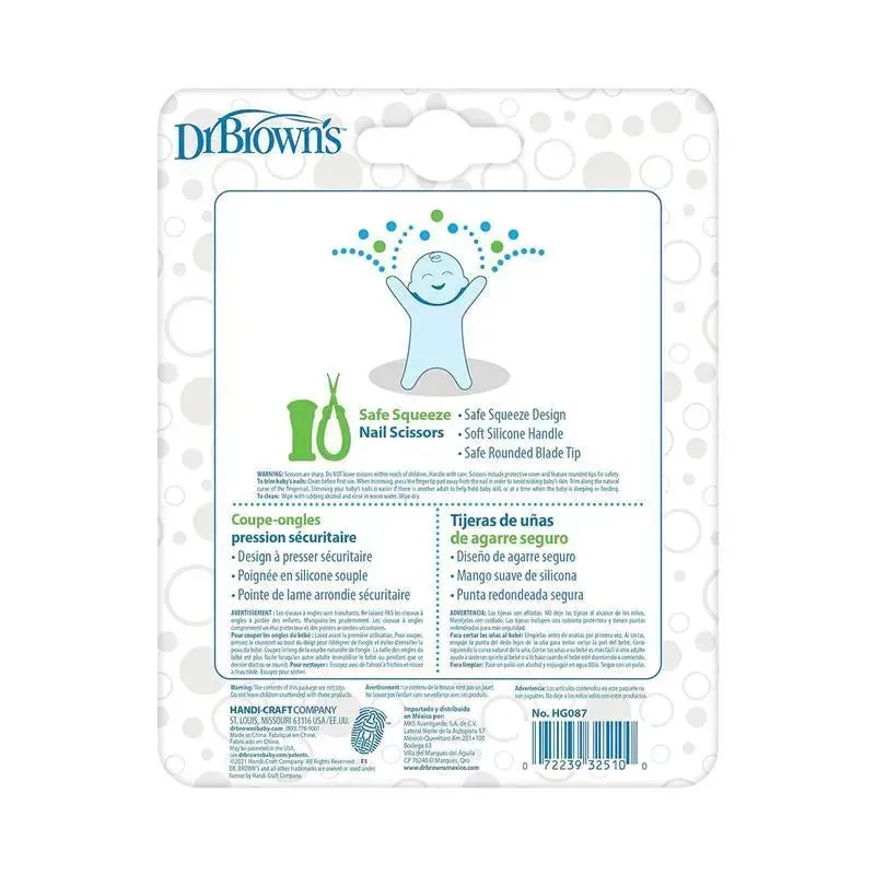 Dr. Brown's - Safe Squeeze Nail Scissors - Image 2