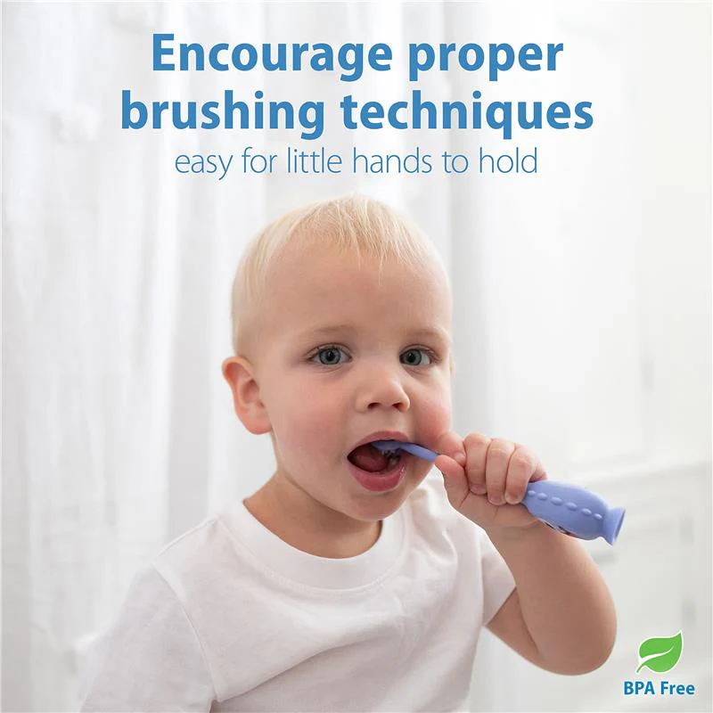 Dr. Brown's ToothScrubber Toothbrush, Purple - Image 4