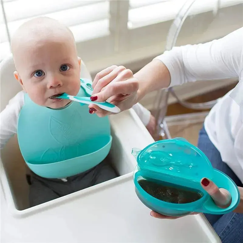 Dr. Brown's Travel Fresh Bowl And Spoon, 1-Pack, Turquoise - Image 5