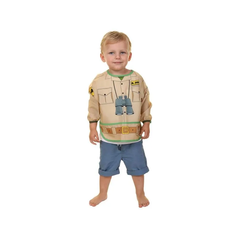 Dreambaby - Character Toddler Bib W/ Sleeves 2-Pk, Astronaut/Zookeeper - Image 7