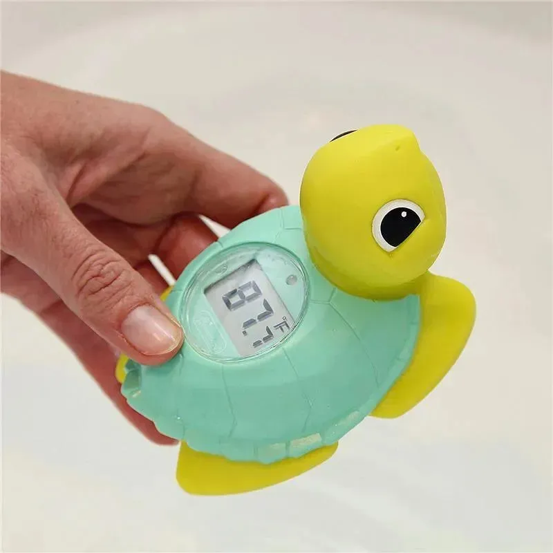 Dreambaby - Plastic Bath & Room Thermometer Assorted Greens, Turtle - Image 4