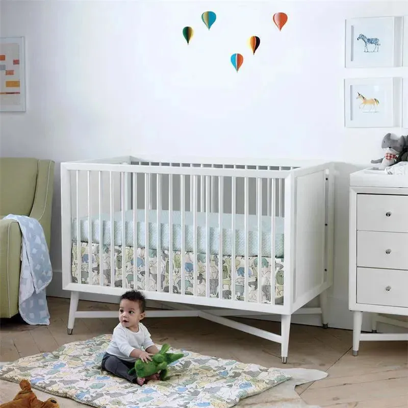 DwellStudio Caravan Weave Print Fitted Crib Sheet - Image 3