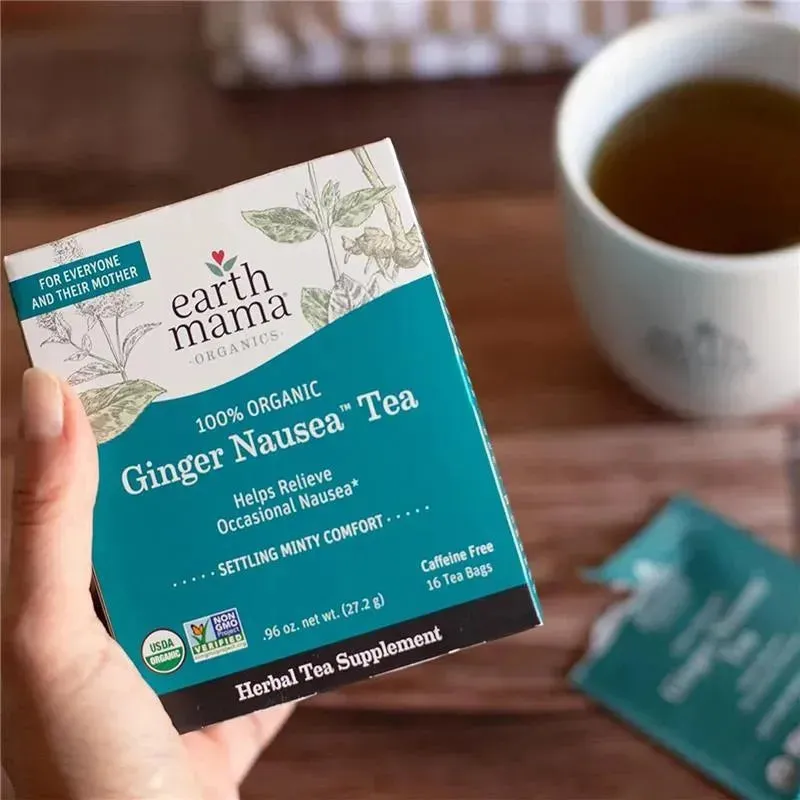 Earth Mama - Organic Ginger Nausea Tea - Image 3