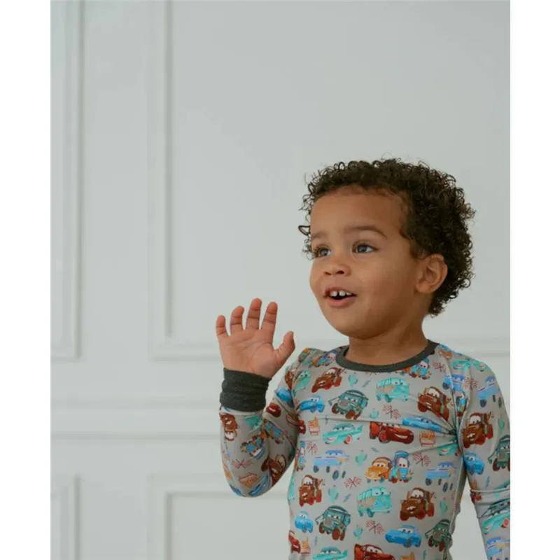 Ellie Sue - Baby Cars Bamboo Pajama Set - Image 4
