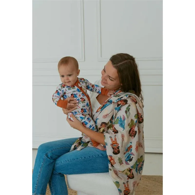 Ellie Sue - Baby Ohana Zipper Romper