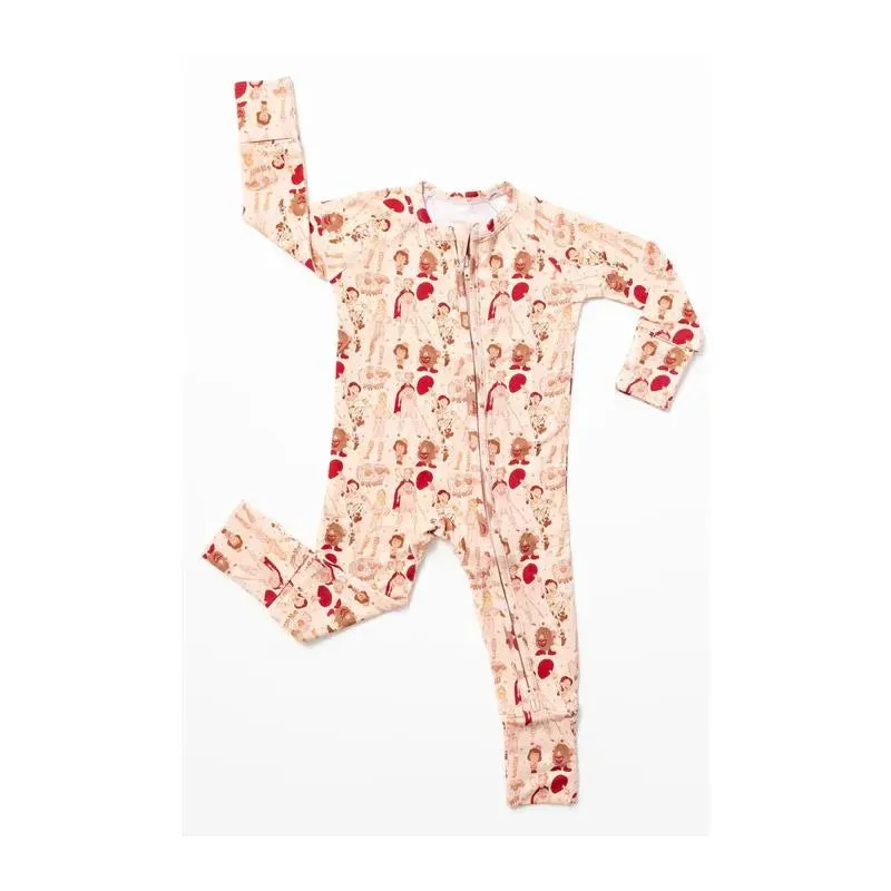 Ellie Sue - Disney Toy Story Baby Girl Power Zipper Romper - Image 2