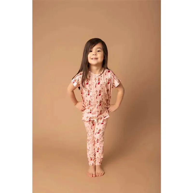 Ellie Sue - Disney Toy Story Toddler Girl Power Lounge Set With Joggers