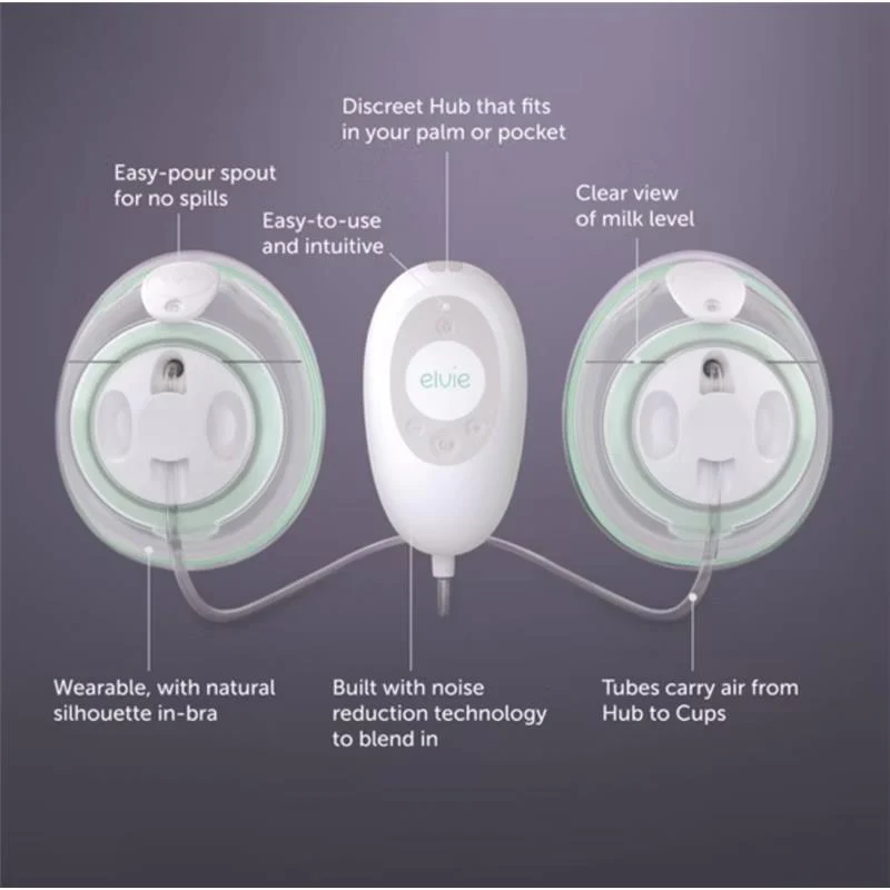 Elvie - Stride Hands Free Double Electric Breast Pump - Image 5