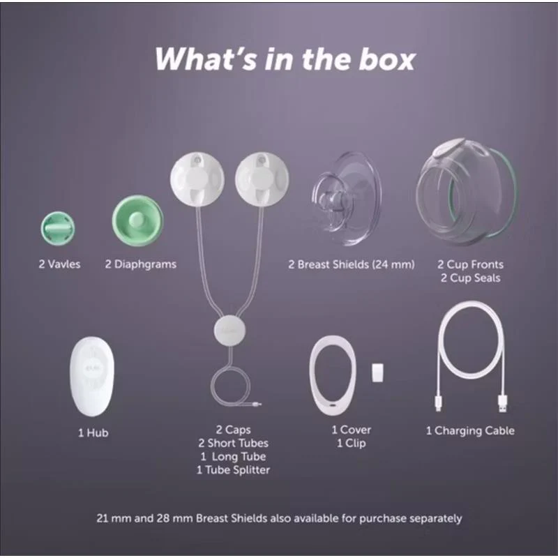 Elvie - Stride Hands Free Double Electric Breast Pump - Image 6