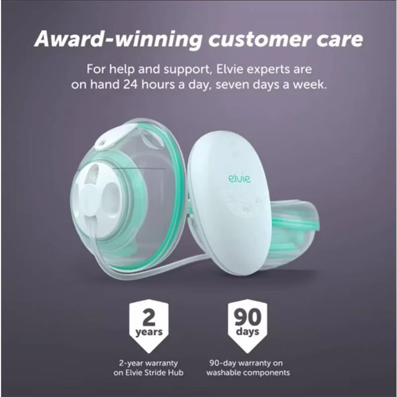Elvie - Stride Hands Free Double Electric Breast Pump - Image 7