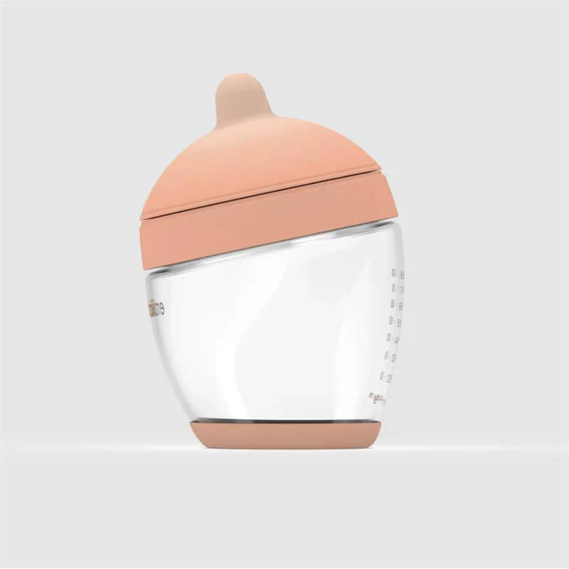 Emulait - Glass Classic Bottle Nipple Color Fair, Nipple Shape 3