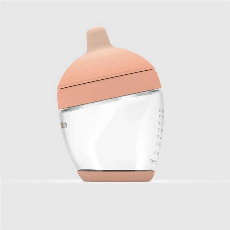 Emulait - Glass Classic Bottle Nipple Color Fair, Nipple Shape 4