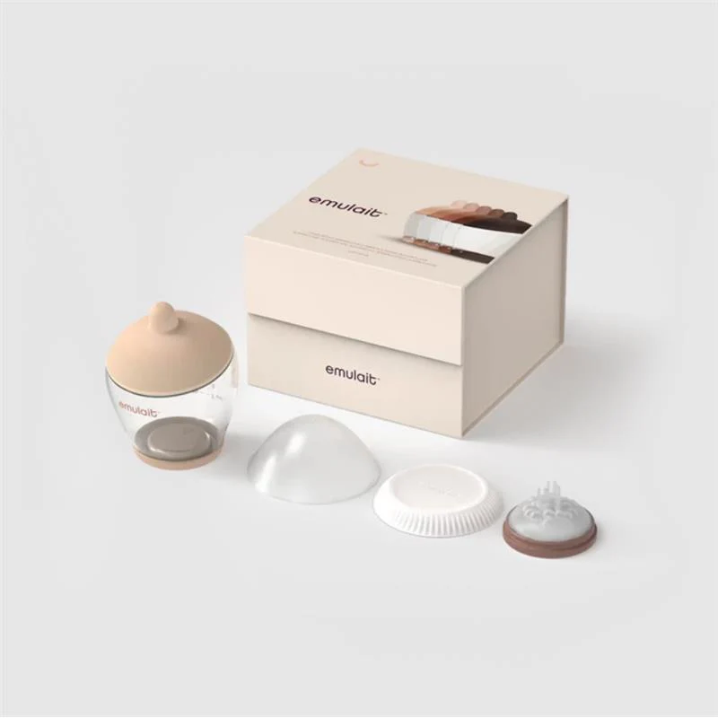 Emulait - The Classic Bottle Nipple Color Fair, Nipple Shape 5 - Image 3