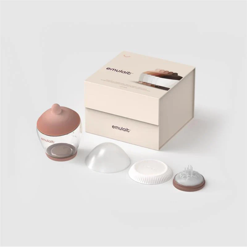 Emulait - The Classic Bottle Nipple Color Medium, Nipple Shape 3 - Image 3