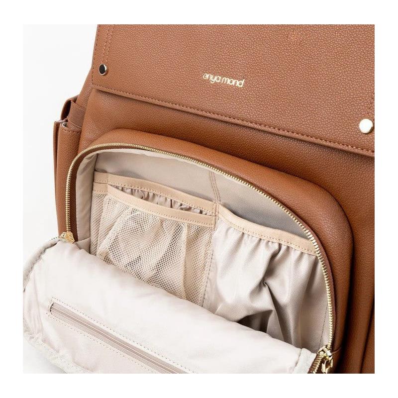 Enya Mond - Luna Diaper Bag, Brunette - Image 6