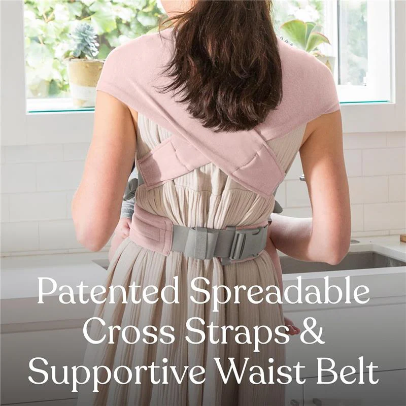 Ergobaby Embrace Newborn Baby Carrier, Blush Pink - Image 4
