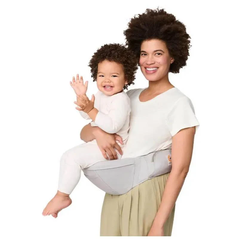 Ergobaby Lift Hip Seat Baby Carrier, Pearl Grey