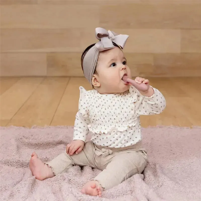 Ezpz - Baby-Led™ Toothbrush, Blush - Image 4